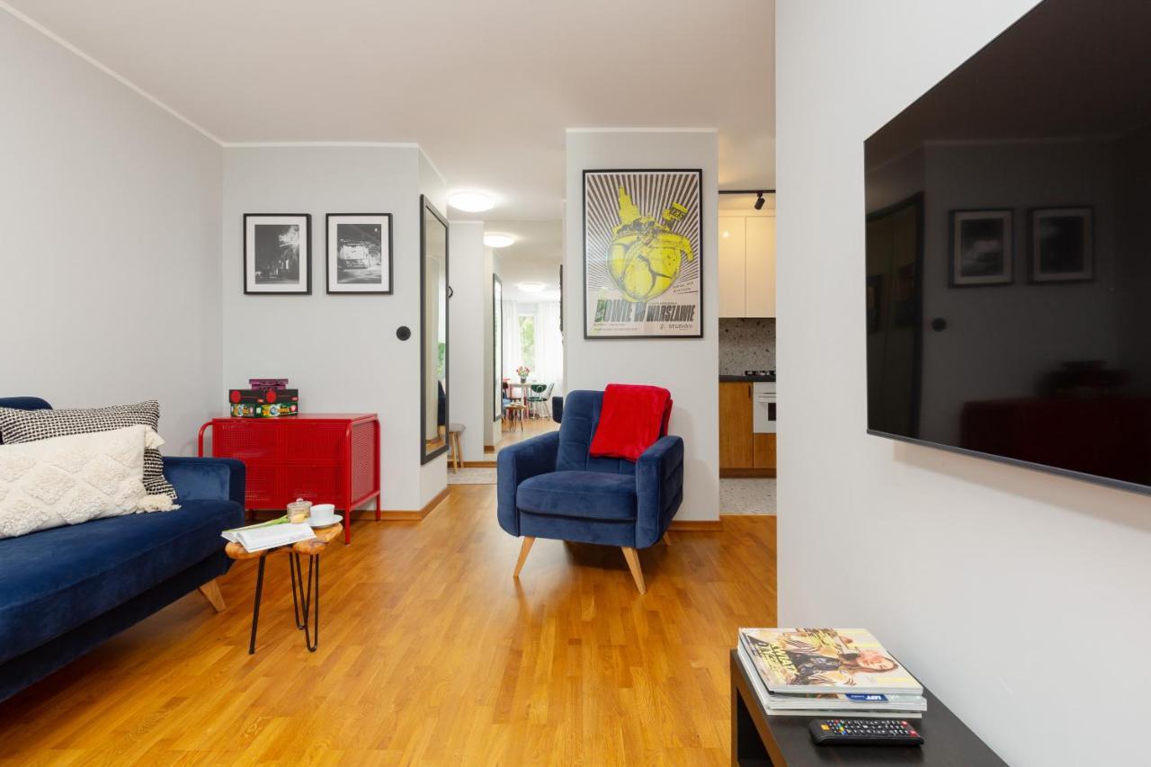 Central Apartment Solec Wilanowska By Noclegi Renters Warsawa Bagian luar foto